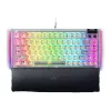 Razer Hot-swappable Mechanical Gaming Keyboard | BlackWidow V4 75% | Gaming Keyboard | Wired | US | Phantom White Edition | USB Type-C | Razer Mechani