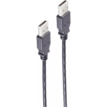 shiverpeaks BS13-22015 Kabel USB 0,5 m USB 2.0 USB A Czarny (BS13-22015)