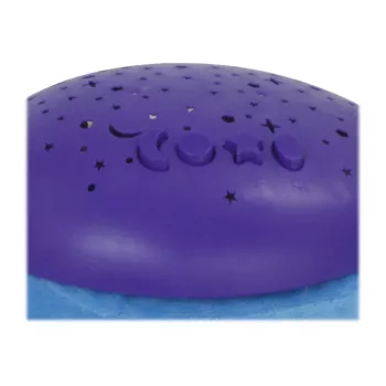 Lampka nocna Jamara Dreamy Turtle wolnostojąca niebiesko-fioletowa