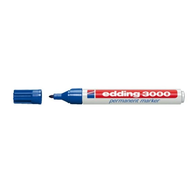 Marker permanentny Edding 3000 niebieski 10 szt.