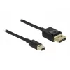 Kabel DisplayPort DeLOCK 84927 Mini DisplayPort 1 m Czarny