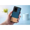Etui ochronne na smartfona Man and Wood Galaxy S20 Ultra Denim Czarny