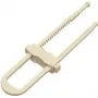 Child cabinet slide lock Olympia BS 805, biały, set of 6, 61×19×224 mm