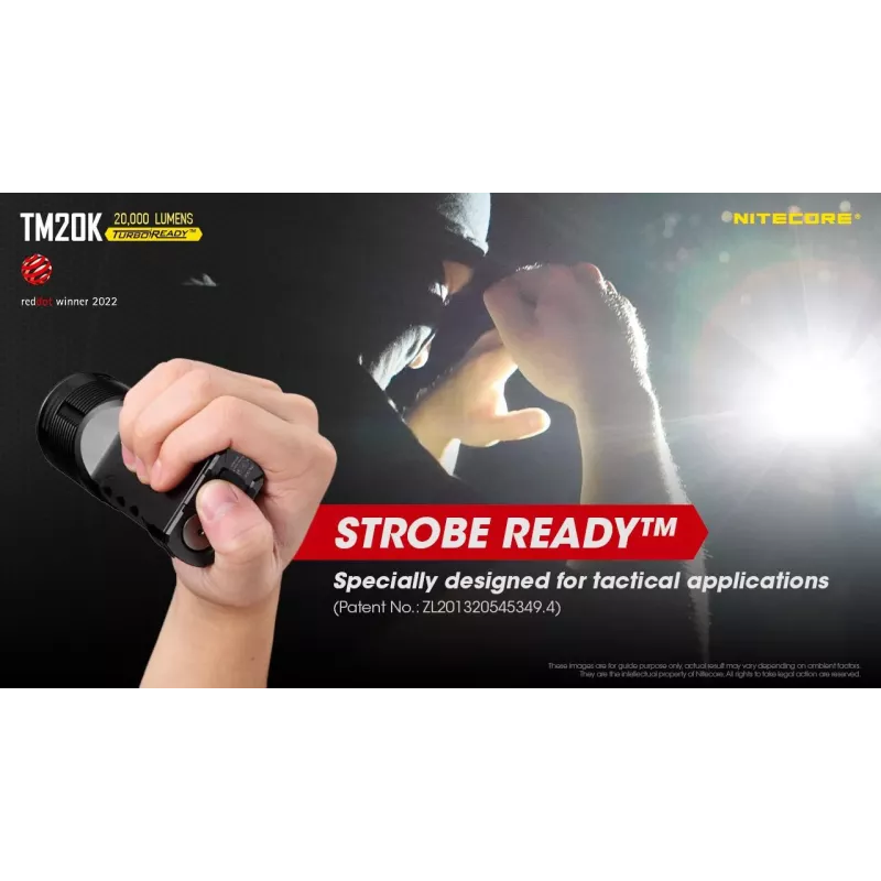 Latarka Tiny Monster SERIES/20000 lumenów TM20K Nitecore