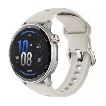 Smartwatch Stelio Activ GPS 46mm Srebrny STSWA101SR, GPS, koperta 46 mm
