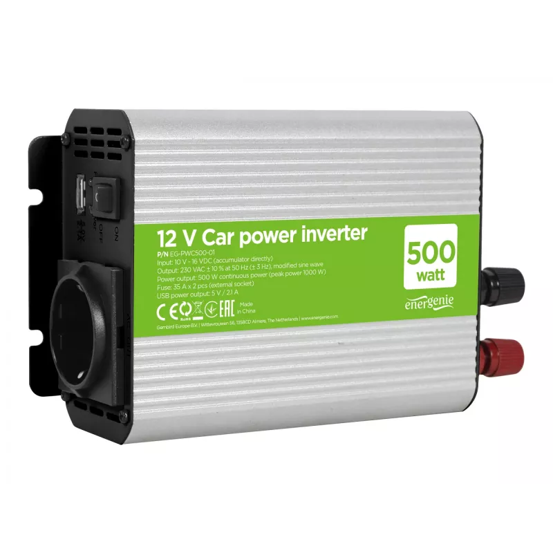 Samochodowy przetwornica napięcia 12V 500W