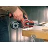 Szlifierka taśmowa Czarny & Decker KA902EK — 400 W, regulowana prędkość, płyta szlifierska 451×13 mm, 230 V, kabel 3 m, z walizką