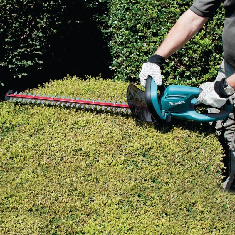 Makita UH6570 nożyce do żywopłotu elektryczne podwójne ostrze 550 W 3,8 kg