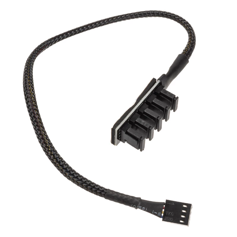Wewnętrzny kabel zasilający Akasa AK-CBFA08-30BK 0,3 m