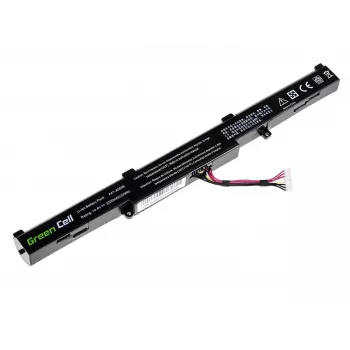Bateria zielony Cell AS77 do laptopów ASUS — Li-Ion 15 V, 2200 mAh, 4 ogniwa, czarna