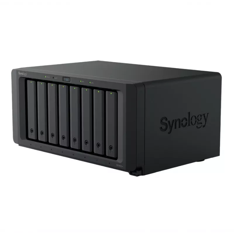 Synology DiskStation DS1825+ Serwer NAS/pamięć masowa Ryzen Embedded V1500B 8 GB DDR4 0 TB Czarny