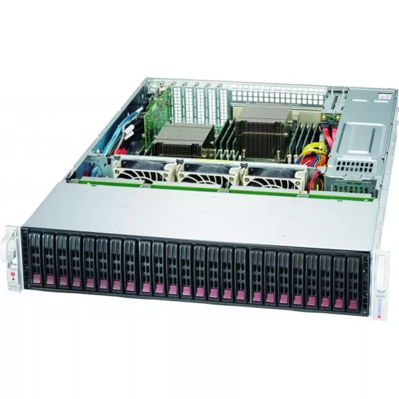 Server chassis Supermicro SuperChassis 216BE1C4-R1K23LPB Rack Czarny
