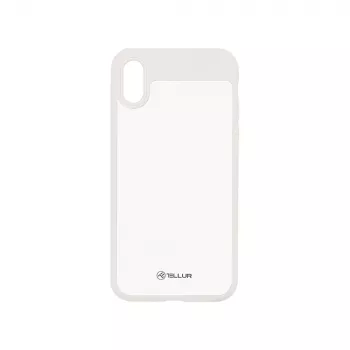 Cover Tellur iPhone X TLL121633 14,7 cm (5,8 cala) Przezroczysty biały
