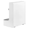Ergo Office Organizer/pojemnik pod biurko z półką na akcesoria, biały, maks. 5 kg, ER-442