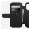 Skórzany portfel do telefonu Nomad Modern Leather Folio Cover dla iPhone 17 Pro, 16 cm (6,3 cala), czarny, 4 kieszenie na karty
