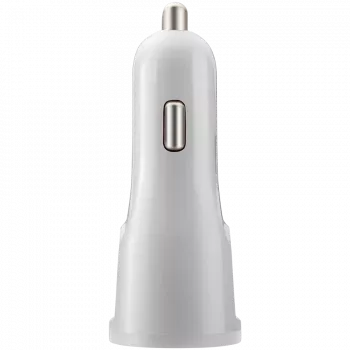 Ładowarka samochodowa CANYON C-033 2.4A/USB-A z wbudowanym Lightning Biała