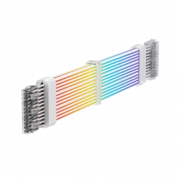 Gamemax | Przedłużacz zasilacza | VGA 3x8PIN-B | Biały