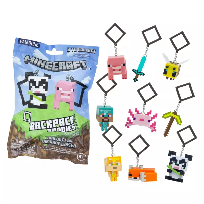 Paladone Minecraft Backpack Buddies Series 2 CDU 24 szt.