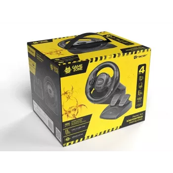 Kierownica Tracer Rayder 4 w 1 Czarna PC, PlayStation 4, PlayStation 3, Xbox One