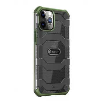 Ochronne etui odporne na wstrząsy Devia Vanguard do iPhone 12 Pro Max, zielone