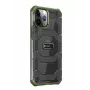 Ochronne etui odporne na wstrząsy Devia Vanguard do iPhone 12 Pro Max, zielone