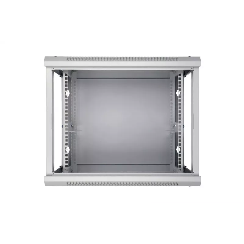 Szafa rackowa Extralink 9U 600x600 Szara, montowana na ścianę