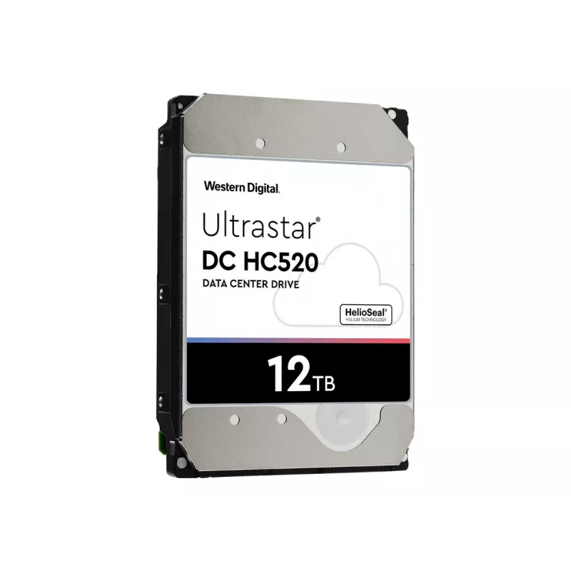 WD Ultrastar DC HC520 HUH721212AL5200 - Dysk twardy - 12 TB - wewnętrzny - 3,5 cala (8,9 cm)