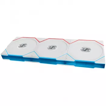 LIAN LI UNI FAN TL Wireless 120 mm ARGB Reverse Blade, 3 szt., biały