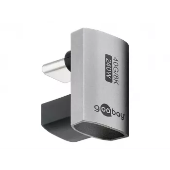 Goobay USB-C -Adapter 180° U-Form USB4 - -Plug> -Socket (74445)