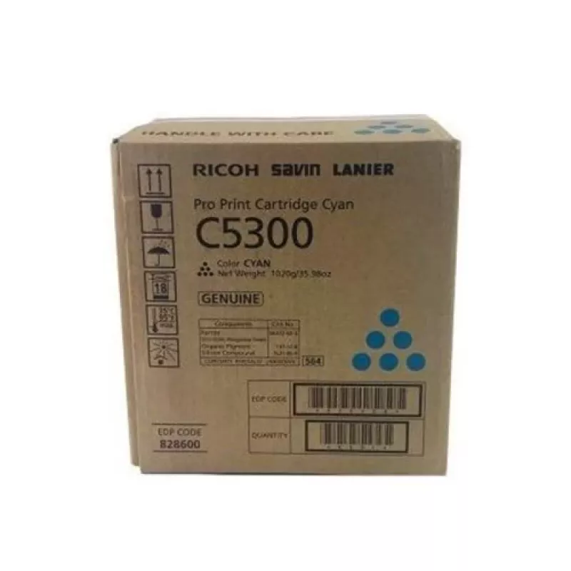 Ricoh C5300 (828604) kaseta z tonerem, cyjan (SPEC)