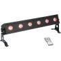LED bar EUROLITE AKKU Bar-6 Entry QCL RGBW, 6x4W LED-y, zasilany bateriami przenośny oświetlenie