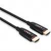 Lindy 15m Fibre Optic Hybrid HDMI 8K60 kabel, 15 m, HDMI Type A (Standard), HDMI Type A (Standard), 48 Gbit/s, Czarny