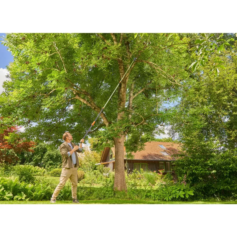 Sekator tyczkowy GARDENA StarCut Pro L z uchwytem T, regulowana długość 175–400 cm
