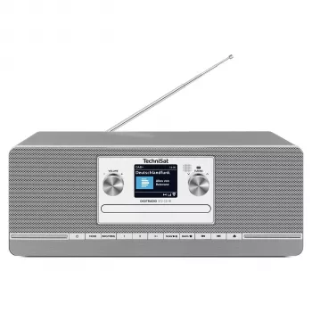 TechniSat DIGITRADIO 372 CD IR Internet Analogowe i cyfrowe Antracyt, Srebrny
