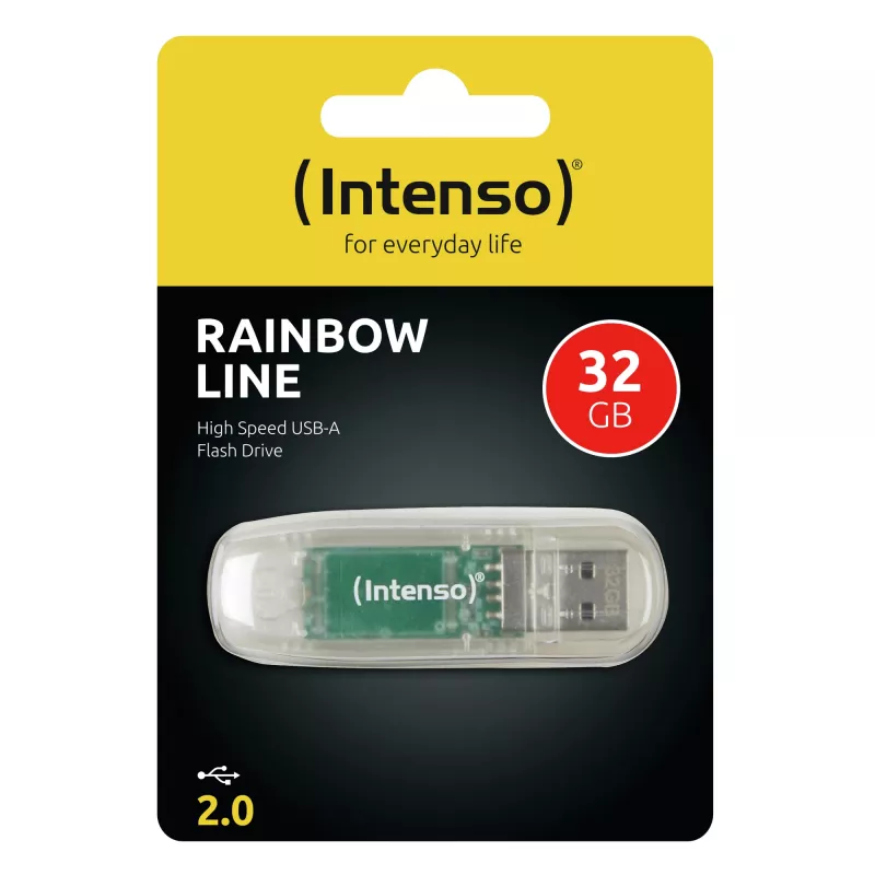 PAMIĘĆ FLASH USB2 32GB/PRZEZROCZYSTA 3502480 INTENSO
