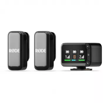 Bezprzewodowy zestaw mikrofonu lavalier Rode Wireless Micro Camera Kit z bezprzewodowym nadajnikiem i odbiornikiem