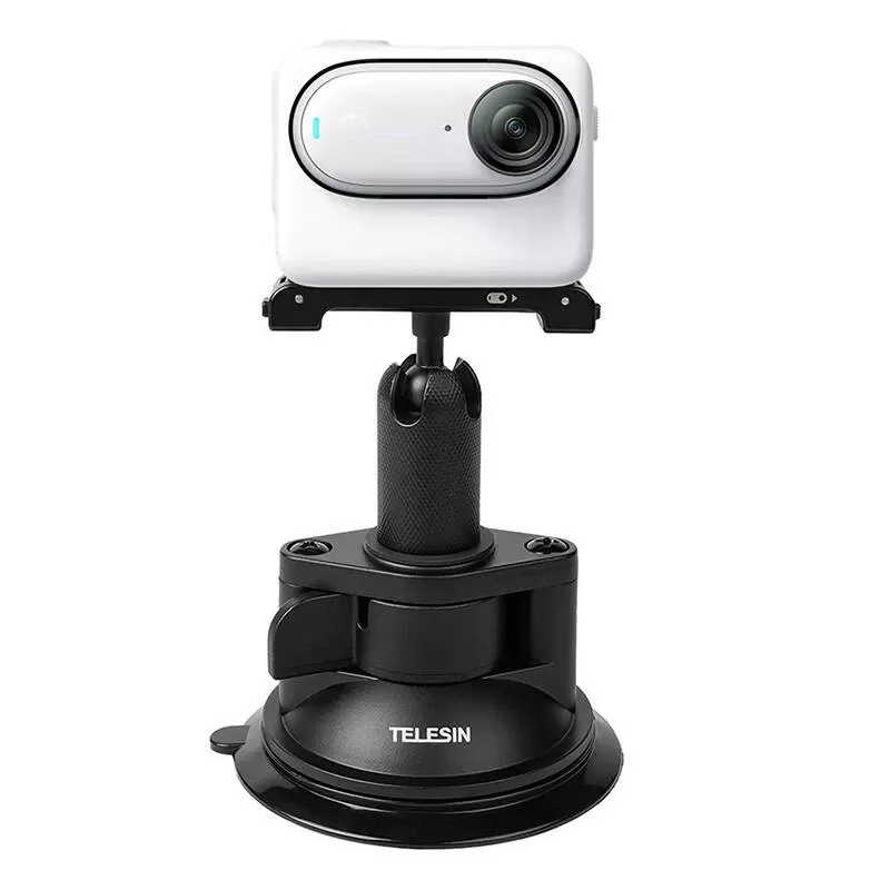 Zestaw podstawy magnetycznej i podstawy z przyssawką Telesin MAG-003 do Insta360 GO 3