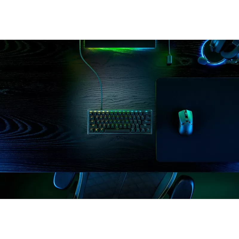 Klawiatura gamingowa Razer Huntsman V3 Pro Mini USB QWERTZ Czarny Niemiecki
