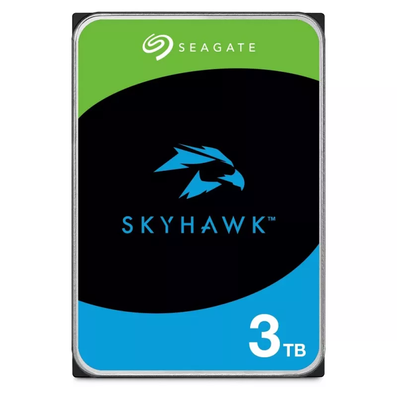 Dysk twardy wewnętrzny Seagate SkyHawk ST3000VX015 3 TB 256 MB 3,5 cala Serial ATA III
