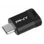Pendrive PNY Elite-X 256 GB USB Type-C 3.2 Gen 1 (odczyt 200 MB/s, zapis 100 MB/s) czarny