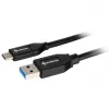 Sharkoon USB 3.2 Gen 2 kabel USB-A Plug> USB-C czarny 1 Metr - Kabel - Cyfrowy/Dane