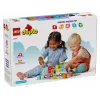 Zabawka konstrukcyjna LEGO DUPLO 10421 Ciężarówka ABC, 36 elementów, 2 minifigurki, dla dzieci od 2 lat, wymiary 110×140×70 mm