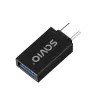 Savio AK-80 Adapter wideo 0m USB Typ-A USB Typ-C Czarny