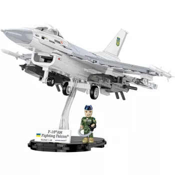Klocki konstrukcyjne COBI F-16AM Fighting Falcon 500 elementów