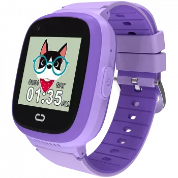 Zegarek dla dzieci CANYON Sunny KW-48 Video 4G GPS Gry i Muzyka Fioletowy