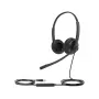 Yealink UH34 SE Lite Dual Teams Zestaw słuchawkowy Przewodowa Head-band Biuro/Call center USB Type-C Czarny