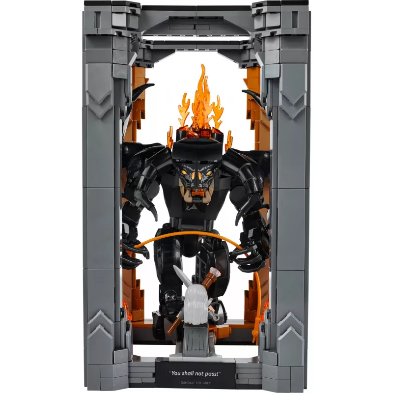 LEGO ICONS 10367 Władca Pierścieni: Balrog Book Nook