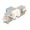 Moduł keystone DeLOCK 88113 płaski RJ-45 niebieski 10 szt.
