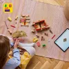 LEGO 43270 zestaw Klocki i Klocki — 529 elementów, 3 minifigurki, 260×120×220 mm, 0,198 kg, srebrny