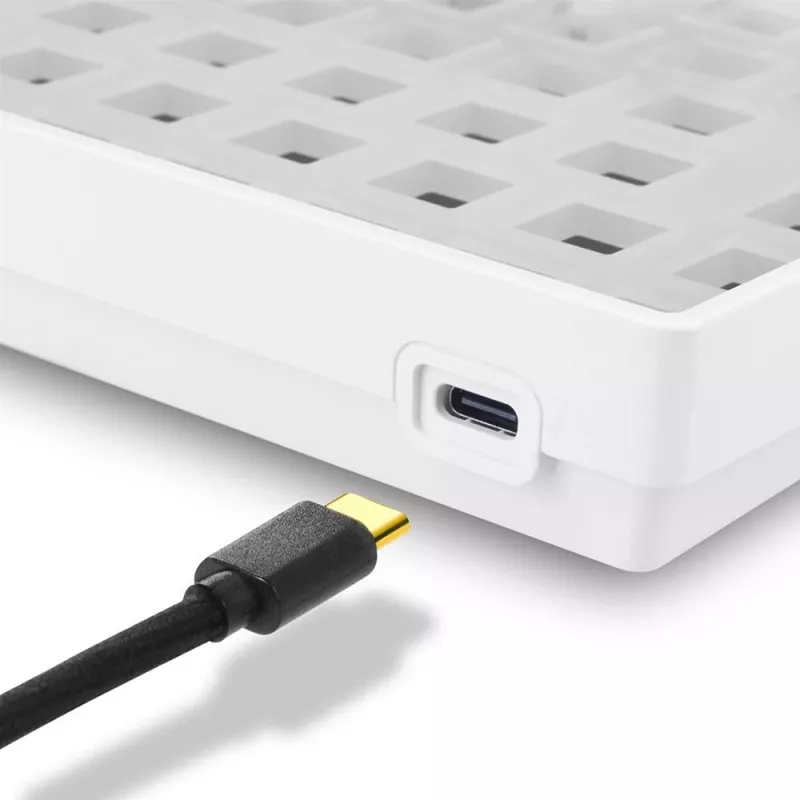 klawiatura Sharkoon SKILLER SGK50 S3 Gaming USB No biały